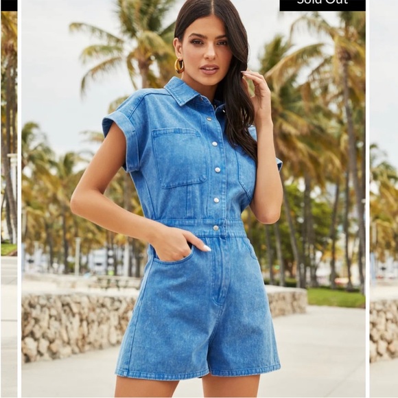 Vici Pants - VICI Denim romper